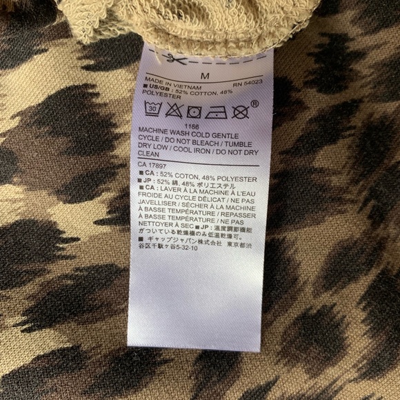 NWT Banana Republic Animal Print Sweater - Picture 6 of 8